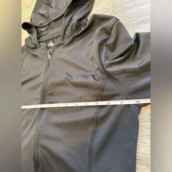 THE AMERICAN OUTDOORSMAN FOR WOMAN Black Zip Up Lightweight Jacket Size Large - Picture 3 of 10